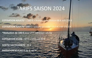 TARIFS 2024